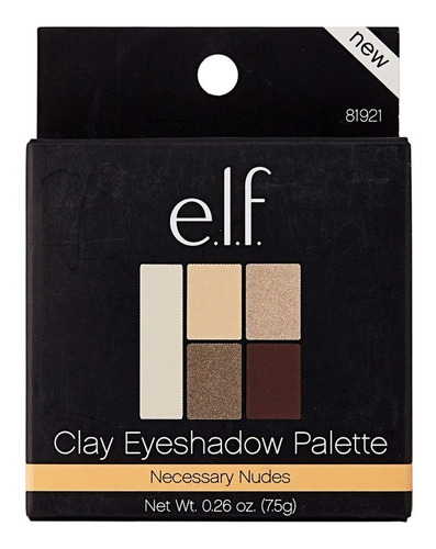 Elf Cosmetics Paleta De Sombras Necessary Nudes  7.5g