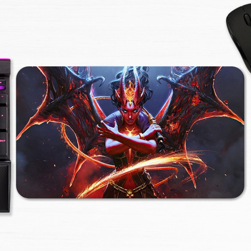 Mouse Pad Akasha Blink Queen Of Pain Dota 2 Art Gamer M