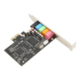 Accesorios De Ordenador Tarjeta De Sonido Pcie 5.1 Surround