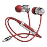 Monitores Acústicos In Ear Mtx Audio Ix2-red Street - Rojo