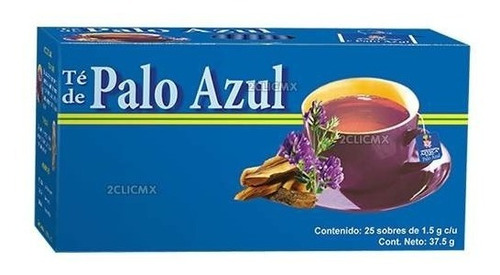 Te Palo Azul Caja Con 25 Sobres