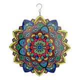 Mandala Tridimensional De Rotación Del Viento En Color 3d, L