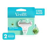 Repuesto Cabezal Para Gillette Venus Sensitive X 2 U