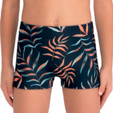 Sunga Boxer Box Infantil Estampada Piscina Moda Praia Mash