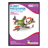 Papel Fotografico Glossy Brillante 135 Grs A4 100 Hojas 