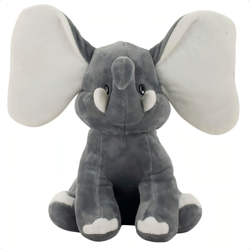 Elefante Infantil Para Presente Pelúcia Macio Fofinho 21cm