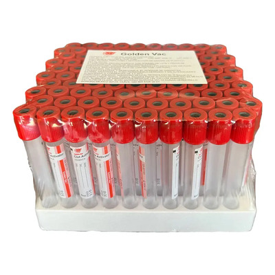 Tubo Vacutainer Rojo 6ml Act De Coagulo Goldenvac C\u002F100 | MercadoLibre