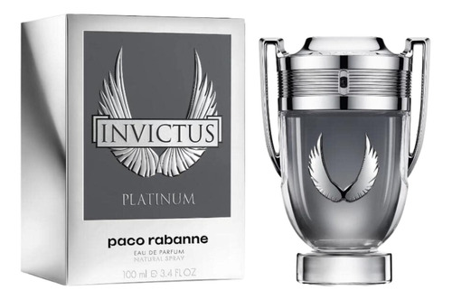 Paco Rabanne Invictus Platinum Edp 100ml Para Caballero