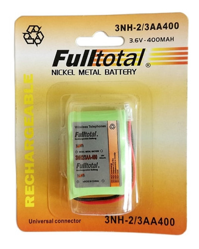 Bateria Megalite 3.6v 300mah Ni-cd P/ Panasonic Kx-a36 P301