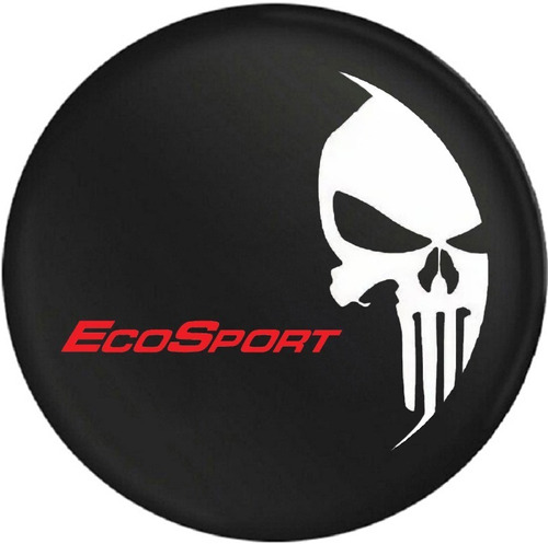 Funda Cubre Rueda Para Ecosport - Punisher - Premium Muss