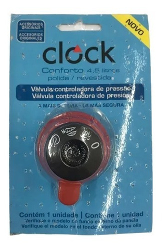 Válvula Controle Pressão Clock Confort 4,5l/inox 6l Original