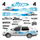 Vw Jetta Rápidos Y Furiosos Jesse Kit Stickers Calcas Vinil