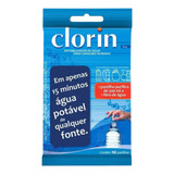 Clorin 10 Pastilhas Para Agua Potável Pronta Para Beber