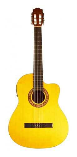 Guitarra La Sevillana L-5ceq Electroacústica Natural