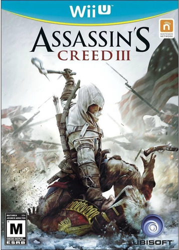 Assassin's Creed 3 Wiiu Midia Fisica Novo Lacrado