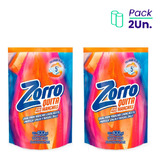 Quita Manchas Repuesto Líquido Zorro Doypack 400ml. Pack X2