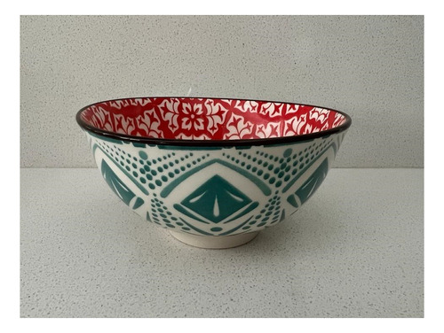 Bowl De Ceramica Compotera Plato Hondo Colores