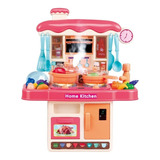 Juego Juguetes Cocina Jugar Casitas Agua Rociada Sonido Luz