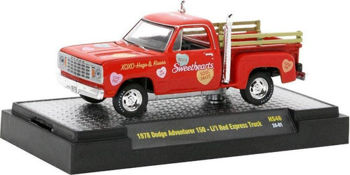 M2 Machines 1976 Dodge Adventurer 150 1:64 Base Y Acrílico