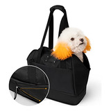 Bolso Transportador Mascotas Expandible Furhab - Negro