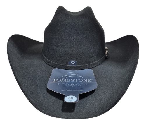 Sombrero Texana 20 X Marca Tombstone Negro Modelo Eo