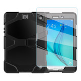 Mica + Protector Uso Rudo Para Samsung Tab A 8 Sm T350 T355