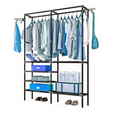 Perchero De Piso Para Organizador Ropa Rack Colgador Closet