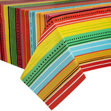 Mantel Desechable Serape Mexicano Compatible Con Fiestas.