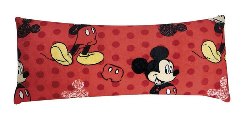 Almohada Abrazable Larga Supersoft Mickey Mouse Disney