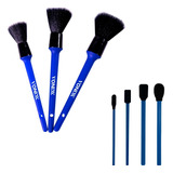 Kit Pincel Macio Vonixx Detalhamento + 4 Mini Stick Limpeza