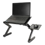 Mesa Articulada Para Notebook Com Mousepad - Preto