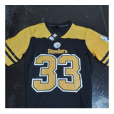 Nfl Playera No. 33 Pittsburgh Steelers 