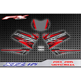 Calcos Simil Original Yamaha Xtz 125 2013-2015 Fxcalcos