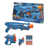 Pistola Nerf 2.0 Elite Pack X 3 + 14 Dardos