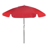 Guarda-sol Bagum Praia Em Aluminio 2m Vermelho 10604 Belfix