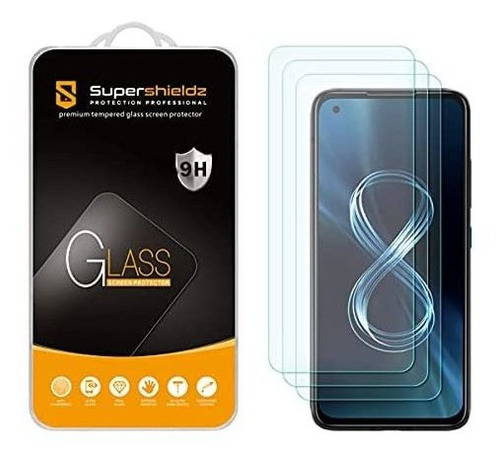 Protector De Pantalla Supershieldz Para Asus Zenfone 8 3 Pzs