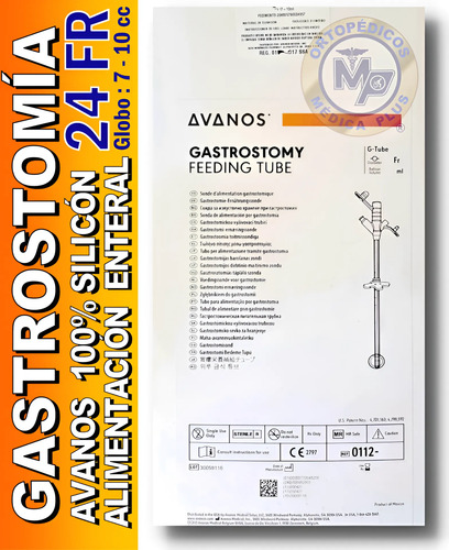 Sonda Para Gastrostomia 100% Silicón Alimentación Enteral | Envío gratis