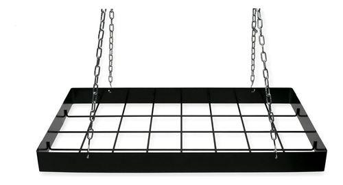 Organizador Techo Rack Repisa Gancho Ollas Sartenes Cocina K