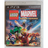 Jogo Lego Marvel Super Heroes Original Ps3 Midia Fisica Cd.