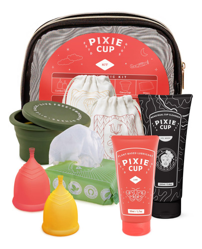 Pixie Cup Kit Menstrual  El Mejor Kit De Inicio De Taza De 