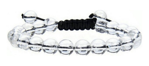 Pulsera Cuarzo Cristal Tejida + Estuche Gamushop