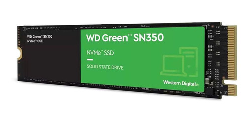 Western Digital Disco Ssd M.2 Nvme 480gb Sn350 Green  Ppct