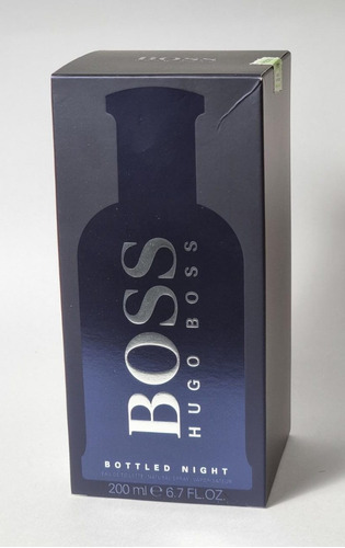 Hugo Boss Bottled Night Edt 200 ml Para Hombre  