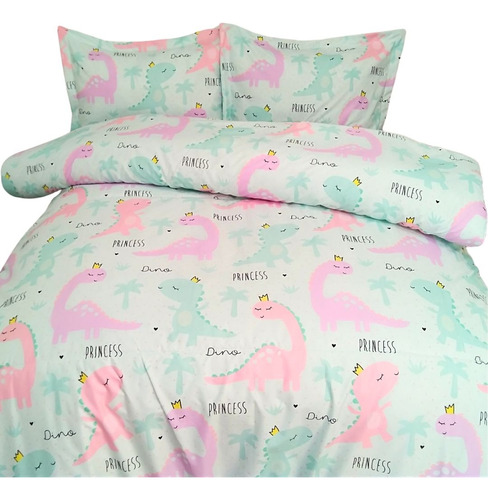 Cubrelecho Niños Cama Sencilla + Funda Cojín