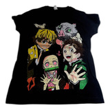 Demon Slayer: Kimetsu No Yaiba Polera Talla M Roly 