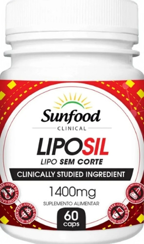 Liposil Morosil Colágeno Hibiscus 1400mg Sunfood 60 Caps