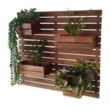 Horta Jardim Floreira Vertical Com 4 Cachepôs - Compre Já