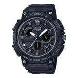 Relógio Casio Preto Analógico Masculino Mcw-200h-1a2vdf