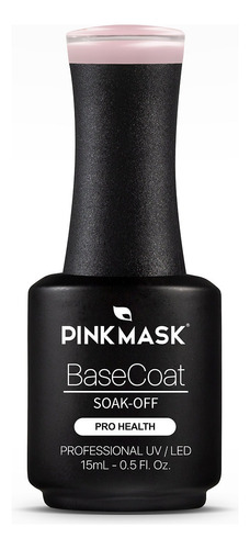 Rubber Base Coat Milky Pink (15ml) - Marca Pink Mask