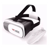 Óculos Vr Box 2.0 Realidade Virtual + Controle Cardboard 3d